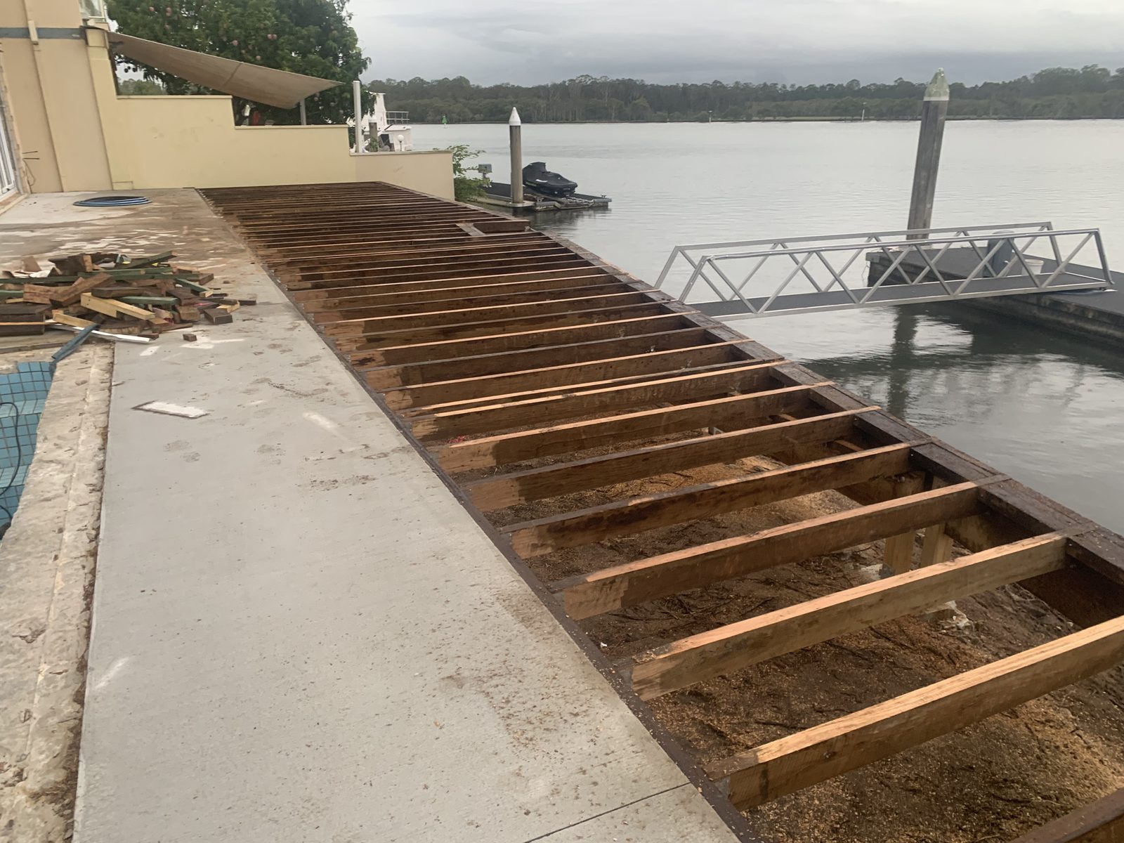 Harbour Build project, Outdoor
